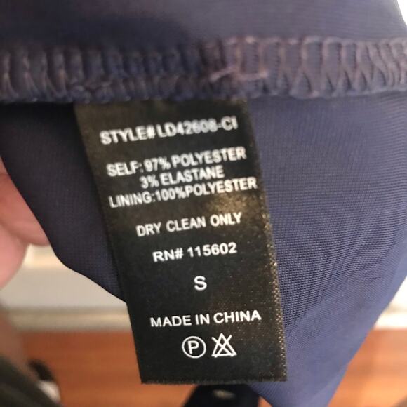 LUSH Dress Women's S Blue  RN#115602 - Picture 4 of 7